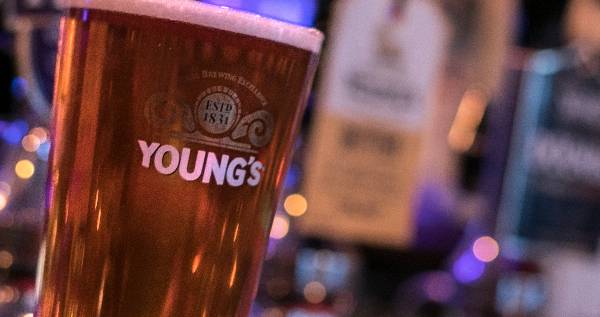 Pint of Young's larger